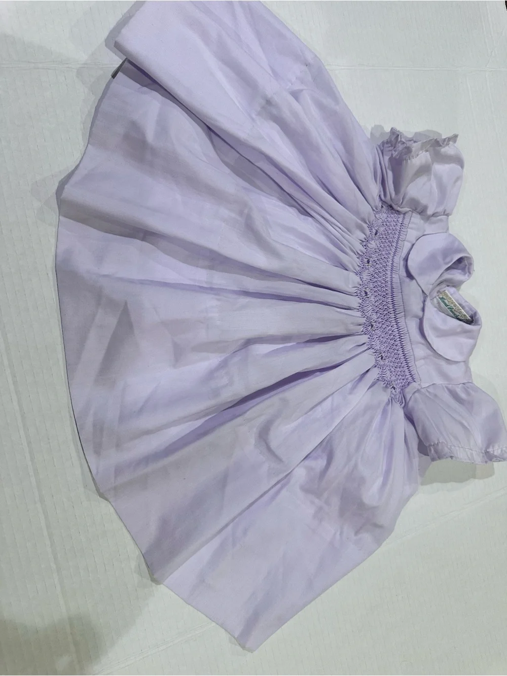 Lilac hand Smocked Baby Dress - Kids Dresses